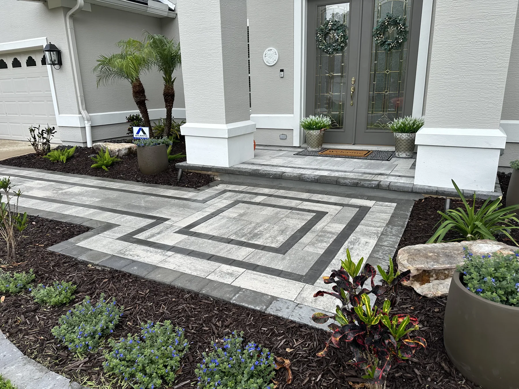 Entry Courtyard Detail